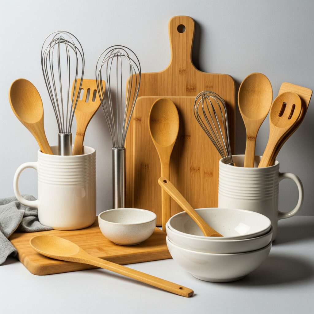 Ustensiles de cuisine maison zero dechet
