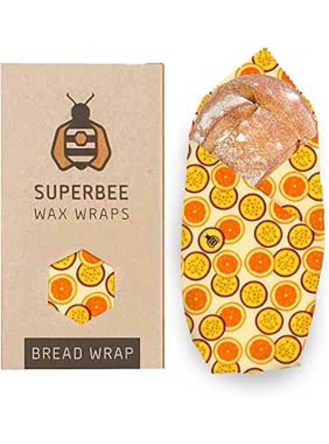 Beeswax Wraps de Cire d'Abeille - Emballage de Cire Grande XXL Maison zéro déchet