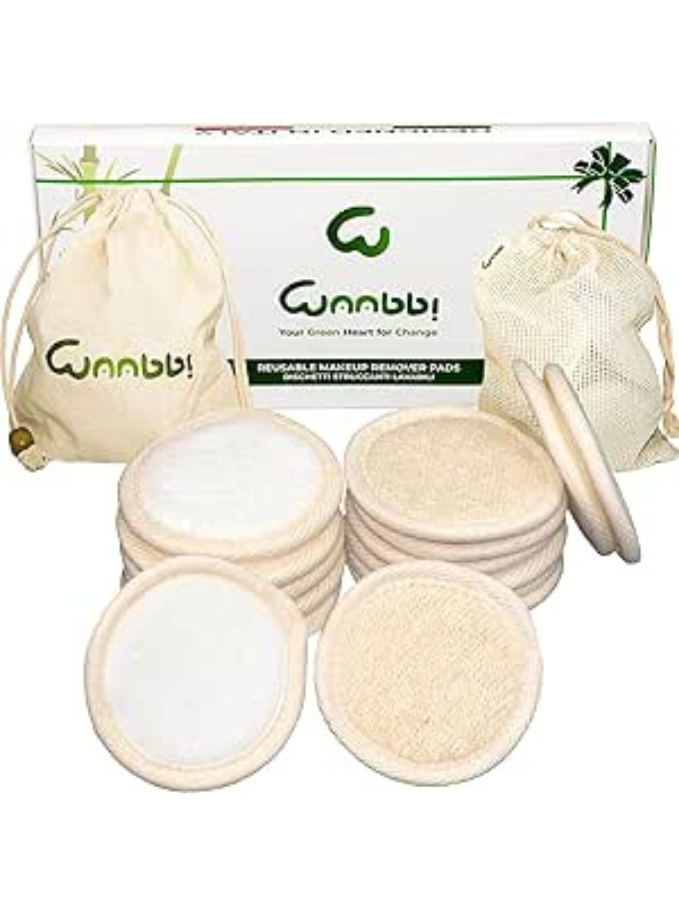 Coton Démaquillant Lavable Réutilisable Tampons bambou Maison zéro déchet