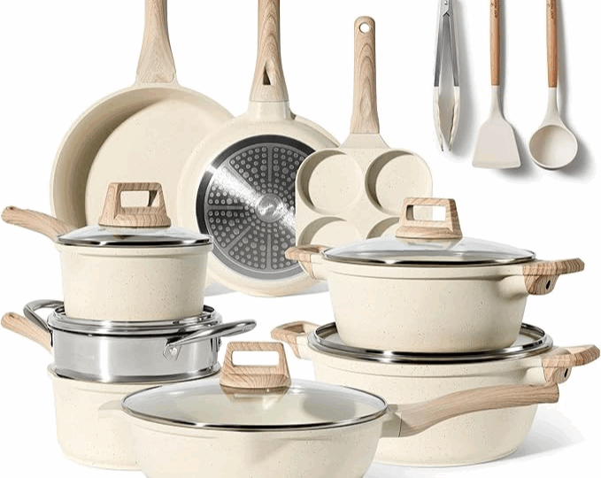 Ustensiles de cuisine sains