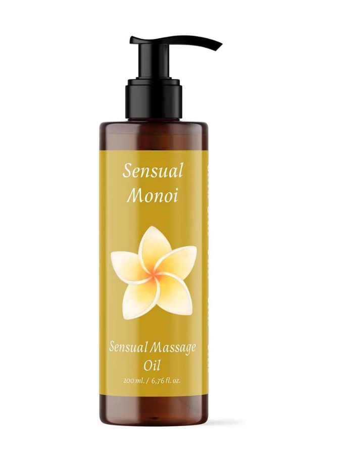 QKnatur - Huile de Massage Relaxante fleur de Monoï Maison zéro déchet