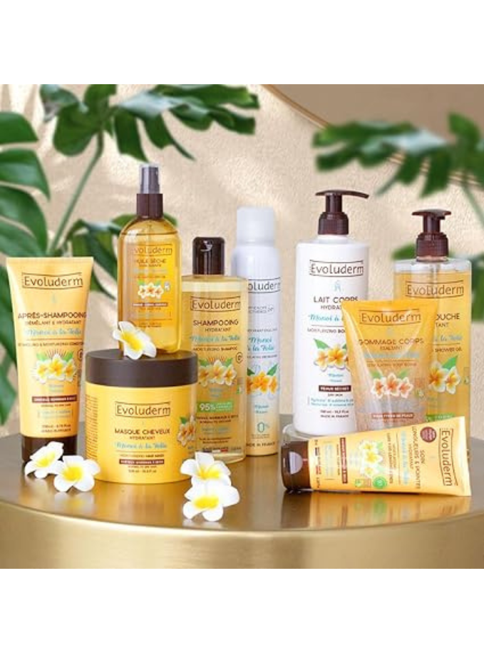 EVOLUDERM - Routine Hydratante 9 produits Corps & Cheveux Maison zéro déchet