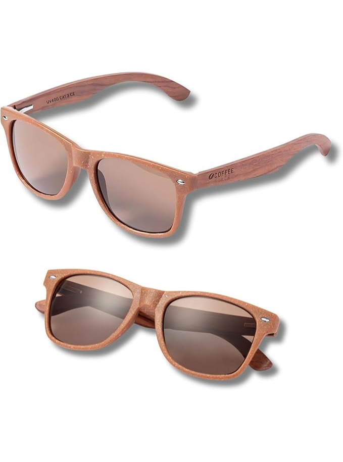 Lunettes de soleil pour homme et femme avec protection UV400 Maison zéro déchet