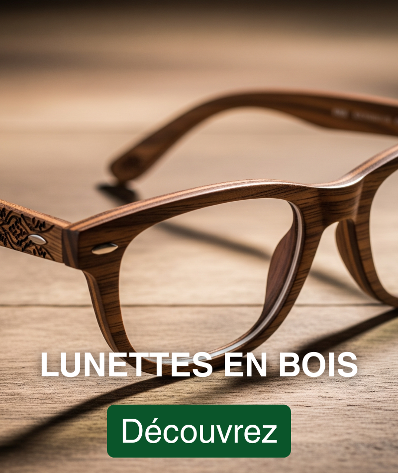 Lunettes en bois Maison zéro déchet