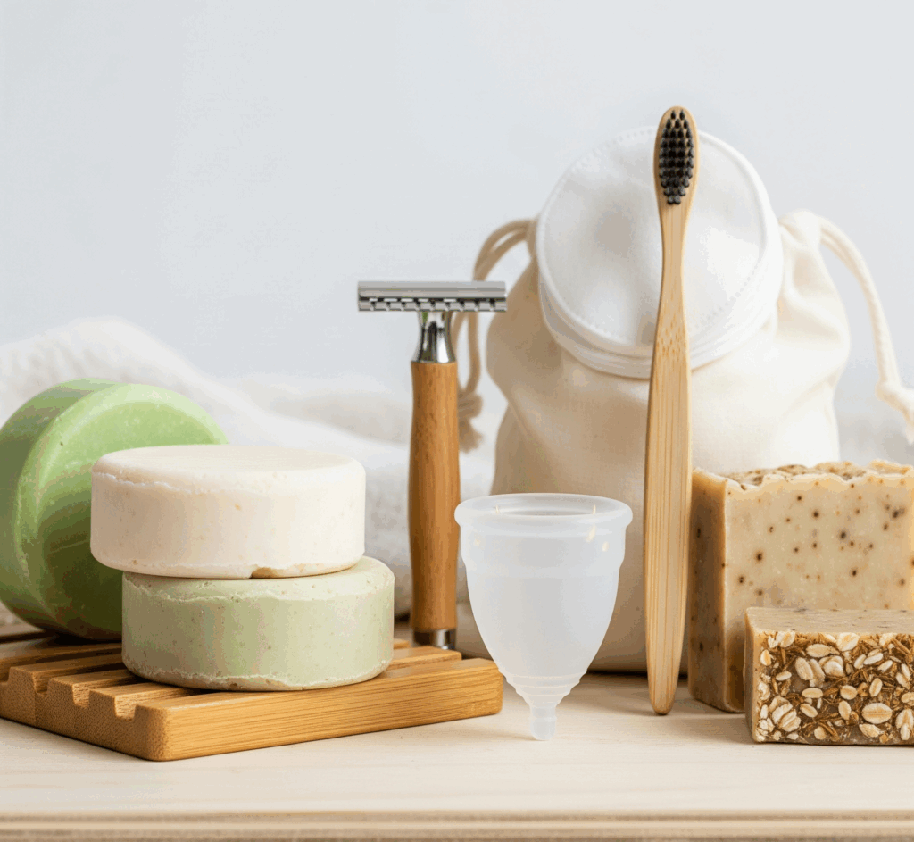 Produit hygiène durable Maison zéro déchet