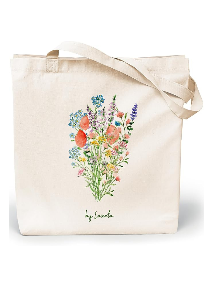 Tote Bag Femme - Sac Cabas Femme Original Tote Bag Coton 100% Maison zéro déchet