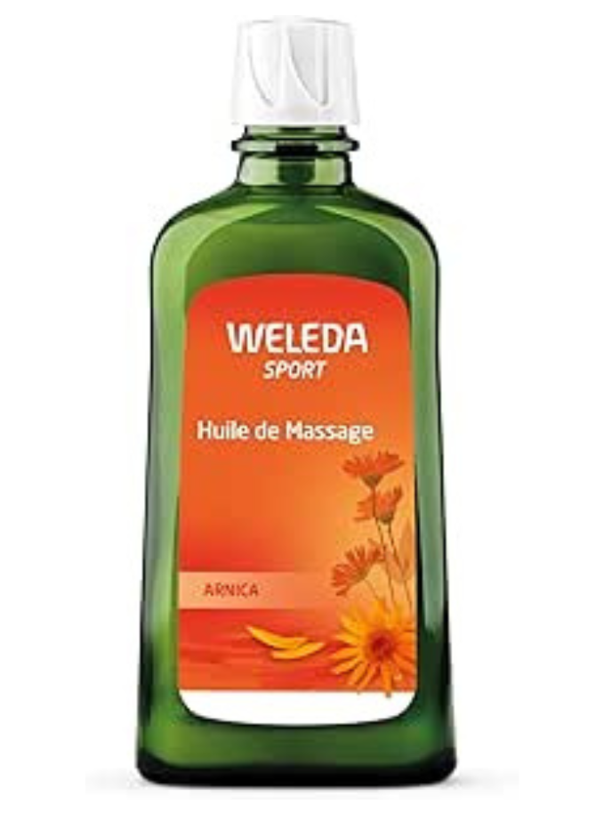 WELEDA - Huile de Massage - Extrait D'Arnica Bio - Préparation & Récupération Sportive Maison zéro déchet