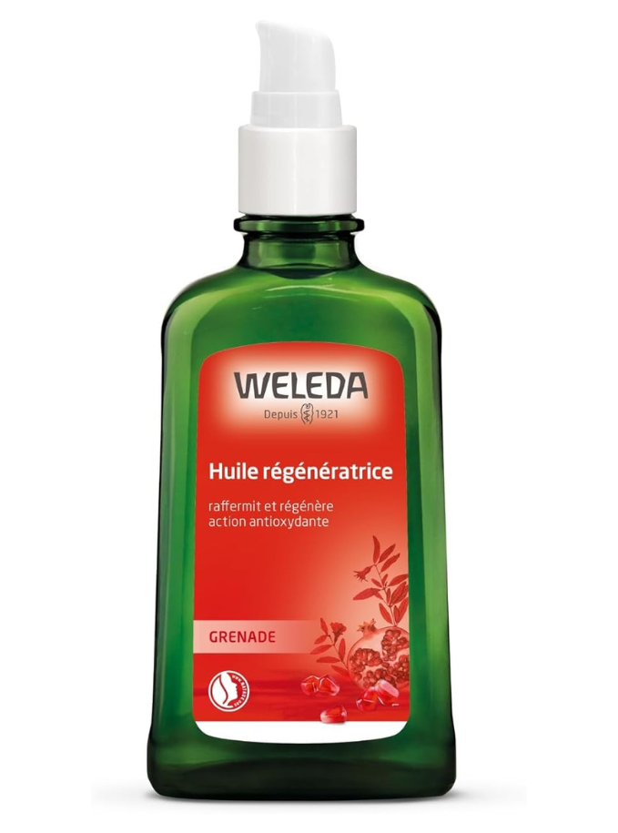 Weleda Huile Régénératrice pour Corps Grenade, 100 ml Maison zéro déchet