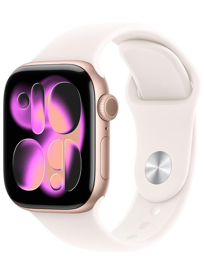 Apple Watch Series 11 [GPS 42 mm] Montre connectée avec boîtier Or Rose