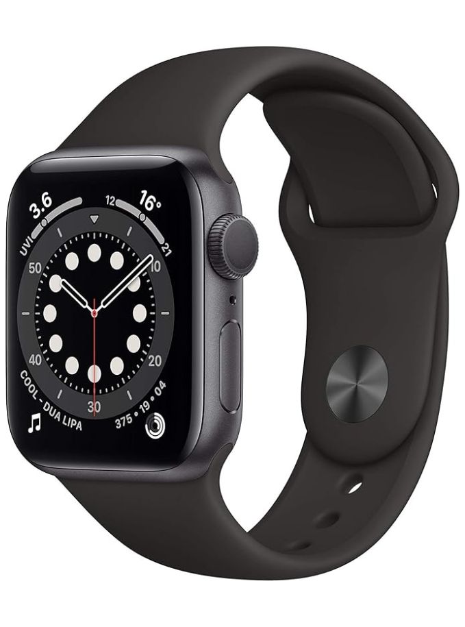 Apple Watch Series 6 (GPS, 40mm) Boîtier en Aluminium Gris Sidéral